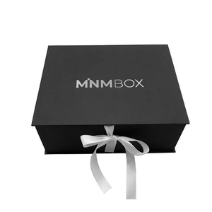 Luxe Roze Lint Sluiting Magnetische Kartonnen Dozen Met Gerecyclede Materialen En Embossing Op Maat Gemaakte Logo Opvouwbare Geschenkverpakking - Product Image 3