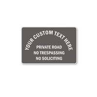 Prix OEM d'usine Aluminium réfléchissant Avertissement personnalisé Panneau de signalisation routière Panneau de signalisation routière