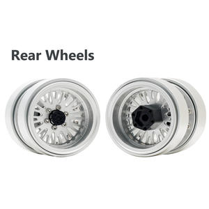 Nuevo producto 1,3 "llanta de ruedas dualmente Beadlock para RC Crawler Car 1/24 <span class=keywords><strong>Axial</strong></span> <span class=keywords><strong>SCX24</strong></span> 1/18 Redcat Ascent18 TRX4M RC piezas de actualización - Product Image 5