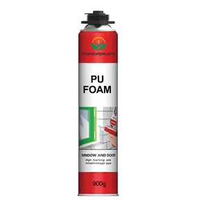 Sellador de poliuretano para calafateo de espuma de poliuretano de 750ml Espuma en aerosol de PU de 300ml Espuma de alta expansión