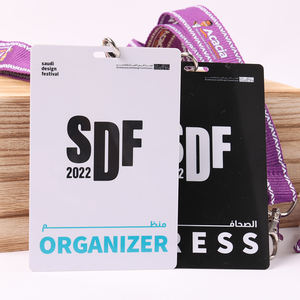 قبول شعار التخصيص الحبل الأبيض مع شعار طباعة الشاشة الحريرية والأسود الثقيلة هوك الإبهام - Product Image 4