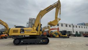 Excavadora usada Komatsu 300-8 a la venta de bajo costo con componentes de bomba de caja de cambios de motor central - Product Image 4