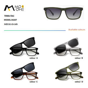 แว่นกันแดดแม่เหล็กสองระบบ MOOHE JY34207 รุ่นใหม่ เลนส์โพลาไรซ์แบบเต็มกรอบ ป้องกันแสงสีฟ้าและรังสียูวี ปรับแต่งได้ - Product Image 4