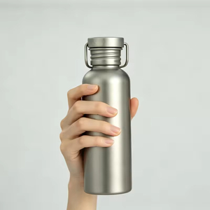 Titanium <b>Cups</b> Sports Bottle Outdoor Sports Thermos Bottle and Titanium <b>Camping</b> Titanium Water Bottles - Product Image 4