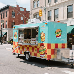 2025 Mobile Fast Trailer For Sale USA Coffee Shop Food Truck With Full <b>Kitchen</b> - Product Image 5