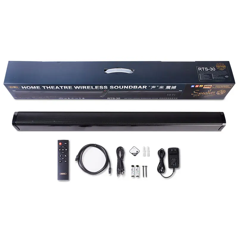 Remax RTS-30 Fabrik Großhandel tragbare Subwoofer Home Megaphon Lautsprecher Heimkino Wireless Sound bar