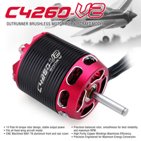 Faradyi usine qualité Rc pièce moteur C4260-V2 600KV 710KV BLDC moteur pour modèles d'avions Rc Drone pièces hélicoptères