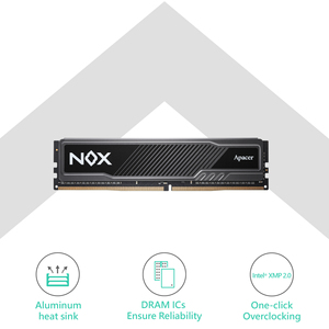 <span class=keywords><strong>Apacer</strong></span> <span class=keywords><strong>NOX</strong></span> DDR4 8G 3200 RAM 288 พินโมดูลหน่วยความจำคอมพิวเตอร์พีซีเดสก์ท็อปแรม - Product Image 6