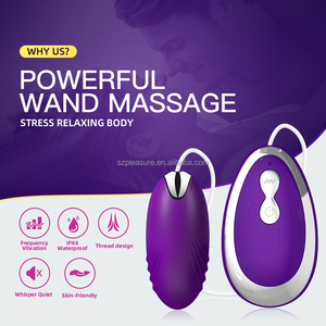 Vibrador de huevo saltarín de fábrica con doble estimulación, 20 velocidades, de silicona corporal, tipo ratón, huevo del amor, al por mayor, con control remoto inalámbrico - Product Image 2