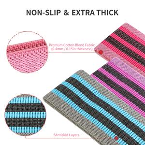 PROIRON Dây Kháng Lực Vải Chống Trượt Rộng Dây Đeo Hông Cotton Để Chỉnh Tư Thế Thể Thao Thiết Bị Tập Thể Dục - Product Image 3