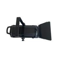 Projecteur OEM 200 watts CRI>95 à zoom focalisable, éclairage doux Fresnel, action automatique, spot et faisceau, pour écoles, universités, églises, studios