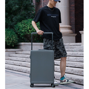 Aluminum Suitcase PC Multifunctional <strong>Luggage</strong> with Spinner Caster and Guardrail for Boarding and Strolling Anti <strong>Corner</strong> - Product Image 3