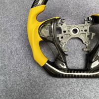 Volant sport haut de gamme en cuir et fibre de carbone CCExcellent pour Accord 9e génération 2013-2017