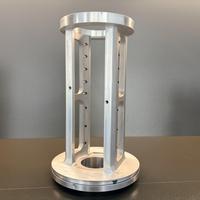 Pièces de coque articulée en aluminium sablé usinées CNC 5 axes de haute précision pour la manutention industrielle robotisée