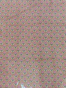 Tela de Voile de Algodón Estampada a Mano con Motivos Florales, Material para Vestidos Indios, por Metro, para Coser, Manualidades y Decoración del Hogar - Product Image 2