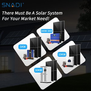 Snadi 5KW 6KW 10KW năng lượng mặt trời hệ thống điện nhà tấm pin mặt trời với pin và biến tần hoàn chỉnh hệ thống năng lượng mặt trời cho nhà - Product Image 2