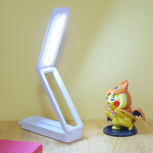 LED folding <b>desk</b> lamp, USB rechargeable, touch-dimmable, eye-protecting <b>desk</b> lamp for student reading and <b>studying</b>, bedroom - Product Image 2