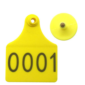 Giá rẻ bán buôn ydes015 mới gia súc & chăn nuôi Tai tag TPU Vật liệu laser mã hóa công nghệ kỹ thuật số thẻ tai cho gia súc - Product Image 2