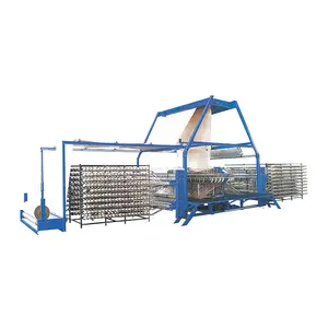 2024 ZHUDING High speed big size rainproof tarpaulin making 8 shuttle circular loom machine