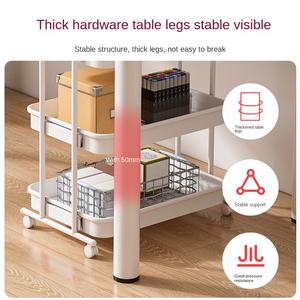 Juego de escritorios de oficina, conjunto moderno de Metal de madera blanca, <span class=keywords><strong>muebles</strong></span> para el hogar, maquillaje, tocador, ordenador, oficina, portátil, escritorios de estudio - Product Image 2