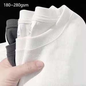T-shirt en coton tricoté 100% personnalisable avec logo, style unisexe, coupe classique, logo imprimé à l'écran au dos, respirant et écologique - Product Image 2
