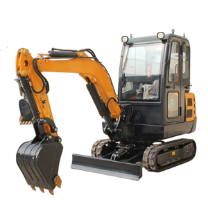 Motor Laidong, Mini excavadora sobre orugas de 2,2 toneladas con cilindro hidráulico Eaton, bomba de peso operativo de 5-6 toneladas, máquina de excavación en venta - Product Image 1