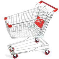Chariot de courses populaire en Inde asiatique 80L