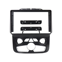 Marco de Radio para Auto de 9 Pulgadas para DODGE RAM 1500/2500 2013-2019, Marco para Reproductor Estéreo, DVD, GPS, Panel Android, Bisel, Kit de Acabado para el Tablero