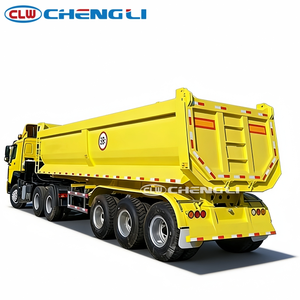 รถพ่วงดั๊มพ์สามเพลา 35CBM CLW 30-80 ตัน สำหรับขนส่งวัสดุก่อสร้างและแร่ - Product Image 5