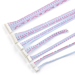 Kabel datar 2468 putih merah kustom xh2.54 kawat koneksi terminal 2 3 4 pin - Product Image 3