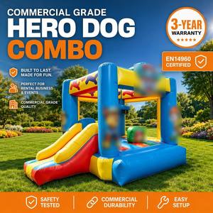 <span class=keywords><strong>Casa</strong></span> <span class=keywords><strong>de</strong></span> Brinco Inflable con Tobogán <span class=keywords><strong>de</strong></span> Dibujos Animados <span class=keywords><strong>de</strong></span> Perros Rescatistas para Padres e Hijos, Kit Completo con Soplador, Material <span class=keywords><strong>de</strong></span> PVC <span class=keywords><strong>de</strong></span> 0.55mm, Fácil <span class=keywords><strong>de</strong></span> Instalar, Villa Familiar para Vacaciones - Product Image 3