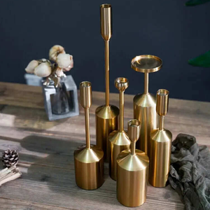 Wrought Iron Simple Style <b>Candle</b> <b>Holder</b> For Home Decor Wedding Party <b>Candle</b> Stand For Indoor And <b>Outdoor</b> Use - Product Image 5