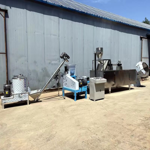 Conjunto Completo de Máquinas para Producción de Alimento para Peces: Molino, Mezcladora, Secadora, Enfriadora y Máquina de Sazonado, Línea de Producción de Alimento para Peces y Mascotas de 500kg/H - Product Image 1