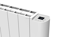 Calentador de Almacenamiento con Elemento Calefactor de Bloque Cerámico y Termostato Programable 220~240V E05C 1000W, Calentadores de Habitación de Gran Espacio con Inercia de Aluminio