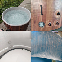 Icegalax Factory Spa Gonflable Piscine Air Jet Bain de Massage Portable Spa Hot Tub Extérieur Avec Pompe