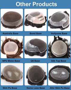 <span class=keywords><strong>Parrucche</strong></span> <span class=keywords><strong>da</strong></span> <span class=keywords><strong>uomo</strong></span> con sistema di sostituzione dei <span class=keywords><strong>capelli</strong></span> umani reali di alta qualità #2 #4 parrucchino in Pu con onda di colore marrone per <span class=keywords><strong>capelli</strong></span> diradati maschili - Product Image 6