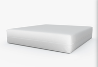 Protège-matelas jetable en vinyle tricoté imperméable, uni, 6 et 3 jauges, pour l'hôtellerie