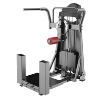 Prix de gros de l'équipement de gymnastique de sélection de charge de goupille machine de poussée de hanche entraîneur multifonctionnel de hanche pour la formation