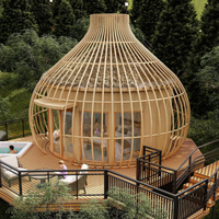 Nid d'oiseau Maisons Ready Made 1 Bedroom Maison préfabriquée Maisons modulaires préfabriquées Maison en conteneur Capsule