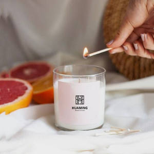 핫 세일 아시아 초대형 11oz 패 출리 향기 목련 아로마 테라피 양초 300g 안개 고급 향초 비건 선물 상자 세트 - Product Image 3