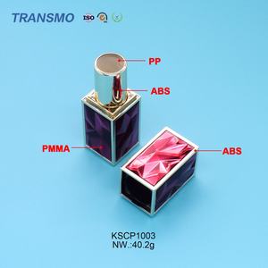 Tube de rouge à lèvres carré personnalisé, contenant de luxe pour baume à lèvres, tubes de rouge à lèvres magnétiques, contenants et emballages de cosmétiques - Product Image 3