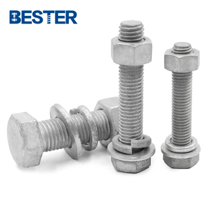 <span class=keywords><strong>Din912</strong></span> Bolt nhà sản xuất M2 XXX HDG nhúng nóng thép carbon mạ kẽm Hex cap vít bu lông phần cứng và các loại hạt - Product Image 5