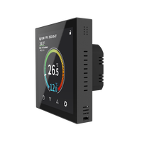 Chauffe-eau à gaz Chaudière à écran LCD programmable tactile Système Wifi Chauffage au sol chaud Thermostat chauffage infrarouge