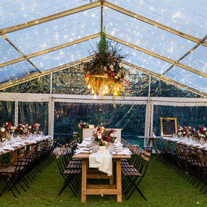 Tente de réception en aluminium ignifuge et anti-UV, capacité 300 personnes, <span class=keywords><strong>prix</strong></span> usine, pour mariages, fêtes, événements religieux et salons professionnels - Product Image 6