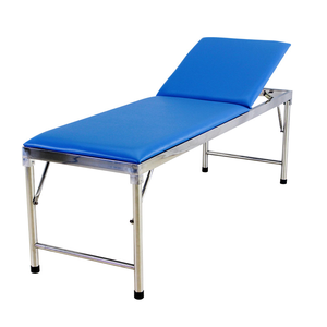 Прямые продажи от производителя, прочная ручная Больничная койка из нержавеющей стали, больничная койка - Product Image 1