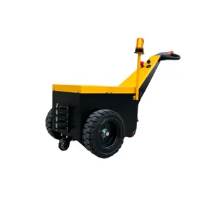 Factory Supply 3000-5000Kg Ride-on Electric Towing Tractor Battery Powered Electric Tow Tractor