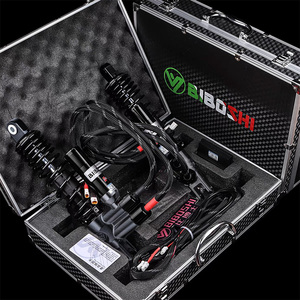 BIBOSHIGTS3 Alüminyum Alaşımlı Elektrikli Ayarlanabilir Amortisör 335/360mm Montaj Deliği Aralığı Yamaha XMAX300-Yeni Yüksek Kalite - Product Image 4