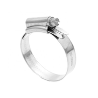 Collier de serrage en acier inoxydable de type européen/britannique 10/16 à vis sans fin pour tuyaux, accessoires de quincaillerie pour kayak, yacht et bateau