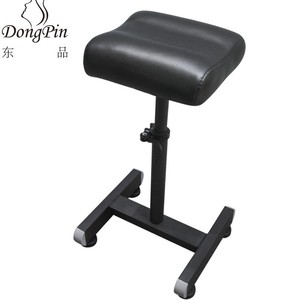 Dongpin Beauty <b>Adjustable</b> <b>Stool</b> Black PVC Metal Frame 3711 For Tattoo Salon Use - Product Image 2