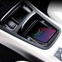 Chargeur sans fil pour voiture 15W, panneau de charge rapide pour téléphone, adaptateur pour console centrale, accessoires pour Mercedes-Benz B 2014-2019